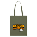 BERLIN ICK LIEB DIR - Bio-Stoffbeutel - Khaki