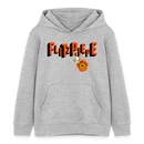 FLITZPIEPE - Kinder Bio-Hoodie - Grau meliert