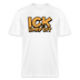 ICK DARF DIT -  Relaxed Fit Bio-T-Shirt - Weiß
