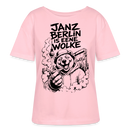 JANZ BERLIN IS EENE WOLKE-Rundhals Frauen Bio-T-Shirt - Hellrosa