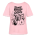 JANZ BERLIN IS EENE WOLKE-Rundhals Frauen Bio-T-Shirt - Hellrosa