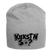 KIEKSTN SO?-Jersey-Beanie mit Berliner Schnauze - Grau meliert