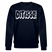 Berlin Sweater-DIT IS SO!-Unisex Bio-Sweatshirt - Navy