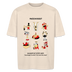 MESCHUGGE?- Unisex Oversize Bio-T-Shirt - Naturweiß