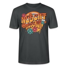 BERLINER RETRO-NÜSCHT MUSS ICK-Unisex T-Shirt BIO - Anthrazit