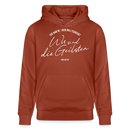 WIR SIND DIE GEILSTEN-Berlin26-Unisex Bio-Hoodie - Terrakotta