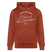 WIR SIND DIE GEILSTEN-Berlin26-Unisex Bio-Hoodie - Terrakotta