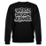 Berliner Kultspruch-VAFATZ DA IM JELÄNDE-Unisex Bio-Sweatshirt - Schwarz