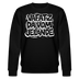 Berliner Kultspruch-VAFATZ DA IM JELÄNDE-Unisex Bio-Sweatshirt - Schwarz