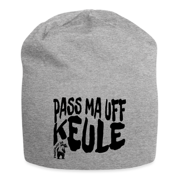 PASS MA UFF KEULE - Jersey-Beanie - Grau meliert