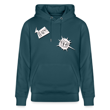 WATN? NÜSCHT!-Unisex Bio-Hoodie - Dunkles Petrol