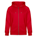 MAUSI UND MOTTE-Unisex Bio-Kapuzenjacke - Rot