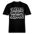Berliner Spruch-VAFATZ DA VOM JELÄNDE- RELAXED FIT Unisex Bio T-Shirt - Schwarz
