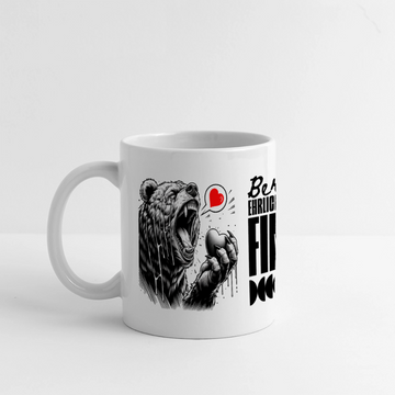 Berlin Souvenir-FIND ICK JUT-Panoramatasse - Weiß