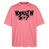 KIEKSTN SO?-Oversized Unisex Bio T-Shirt mit Berliner Schnauze - Pink 