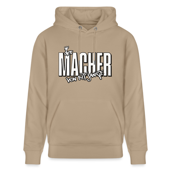 DER MACHER VON DIT JANZE - Unisex Bio-Hoodie - Beige