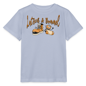 LATSCH UND BOMMEL - Kinder BIO T-Shirt - Lavendel-Violett