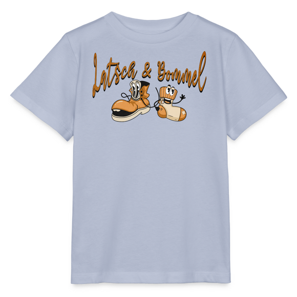 LATSCH UND BOMMEL - Kinder BIO T-Shirt - Lavendel-Violett