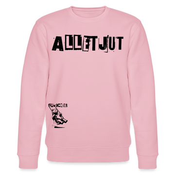 ALLET JUT-Unisex Bio-Sweatshirt - Hellrosa