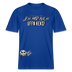 JEH MIR NICH UFF N KEKS-Relaxed Fit Unisex Bio-T-Shirt Sparker - Dunkelblau