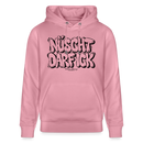 Berliner Spruch-NÜSCHT DARF ICK-Unisex Bio-Hoodie - Lila Traum