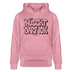 Berliner Spruch-NÜSCHT DARF ICK-Unisex Bio-Hoodie - Lila Traum