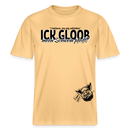 ICK GLOOB MEEN SCHWEIN PFEIFT-Relaxed Fit Unisex Bio-T-Shirt - Hellgelb