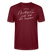 NACHTIGALL ICK HÖR DIR TRAPSEN-Unisex T-Shirt BIO - Burgunderrot