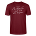 NACHTIGALL ICK HÖR DIR TRAPSEN-Unisex T-Shirt BIO - Burgunderrot