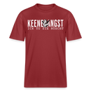 ICK TU SIE NÜSCHT - Relaxed Fit Unisex Bio-T-Shirt - Erdrot