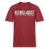ICK TU SIE NÜSCHT - Relaxed Fit Unisex Bio-T-Shirt - Erdrot