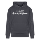 Wir sind die Geilsten-Unisex Bio-Hoodie II - Indigoblau