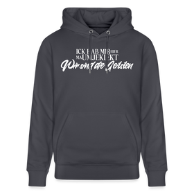 Wir sind die Geilsten-Unisex Bio-Hoodie II - Indigoblau