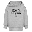 ICK BIN DA-BABY Bio Hoodie - Grau meliert