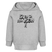 ICK BIN DA-BABY Bio Hoodie - Grau meliert