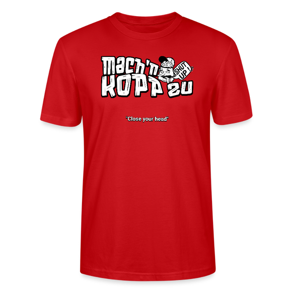 MACH N KOPP ZU-Unisex T-Shirt Bio II - Rot