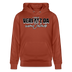Berliner Kultspruch-VERFATZ DA VOM JELÄNDE-Unisex Bio-Hoodie - Terrakotta