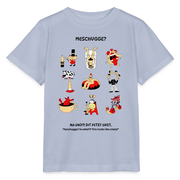 MESCHUGGE?-Kinder T-Shirt BIO - Lavendel-Violett