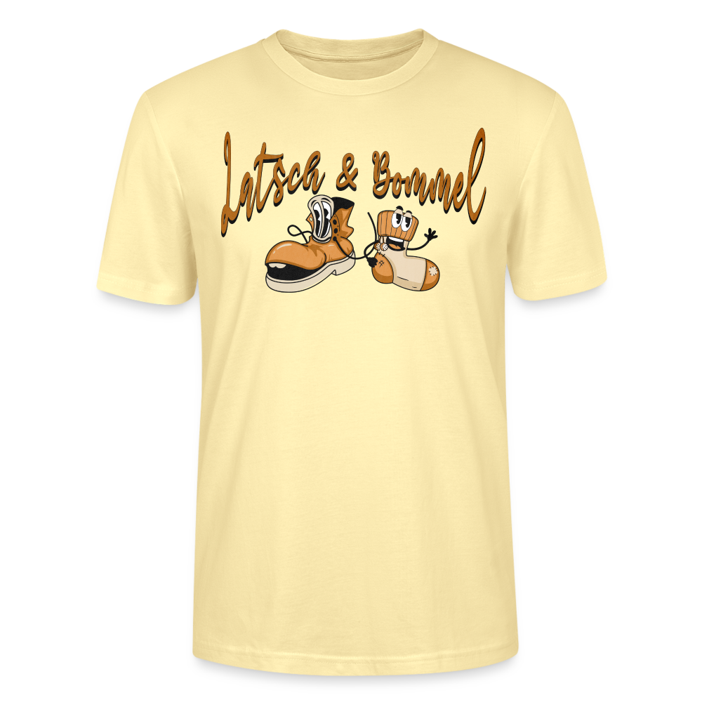 LATSCH UND BOMMEL - Unisex Bio T-Shirt - Creme