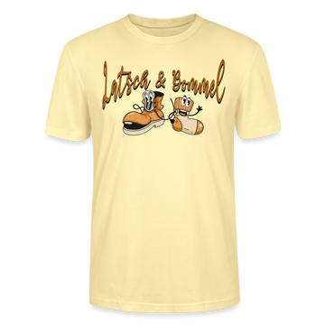 LATSCH UND BOMMEL - Unisex Bio T-Shirt - Creme