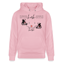 BERLINER KNORKE-Unisex Bio-Hoodie - Hellrosa