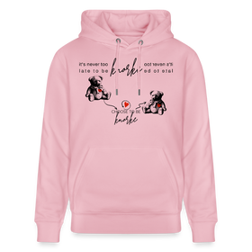 BERLINER KNORKE-Unisex Bio-Hoodie - Hellrosa