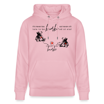BERLINER KNORKE-Unisex Bio-Hoodie - Hellrosa