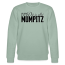 MUMPITZ-Unisex Bio-Sweatshirt - Helles Graugrün