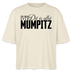 MUMPITZ-Frauen Boxy Bio-T-Shirt - Weißgrau