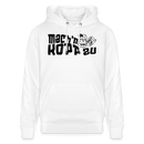 MACH N KOPP ZU-Unisex Bio-Hoodie - Weiß