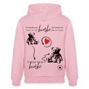 BERLINER KNORKE-Unisex Bio-Hoodie - Hellrosa