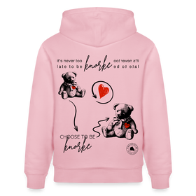 BERLINER KNORKE-Unisex Bio-Hoodie - Hellrosa