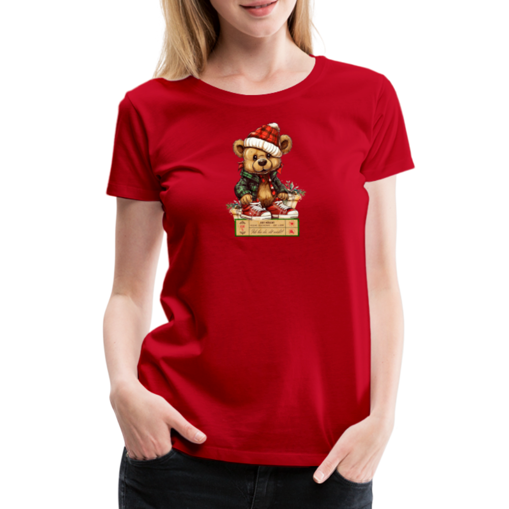 KEENE JESCHENKE - Frauen Premium T-Shirt - Rot