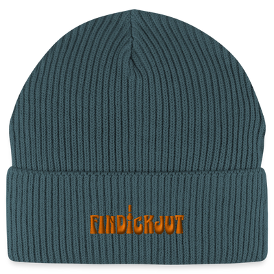findICKjut-Unisex Bio FISHERMAN BEANIE-petrol - Dunkles Petrol